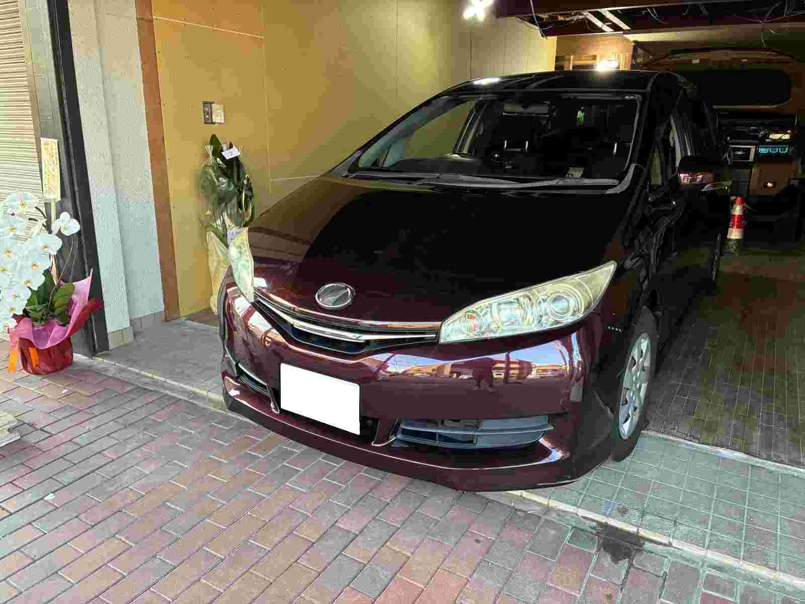 トヨタ　ウィッシュ　その他電装系取付　アンドロイドナビ　取り付けさせていただきました。