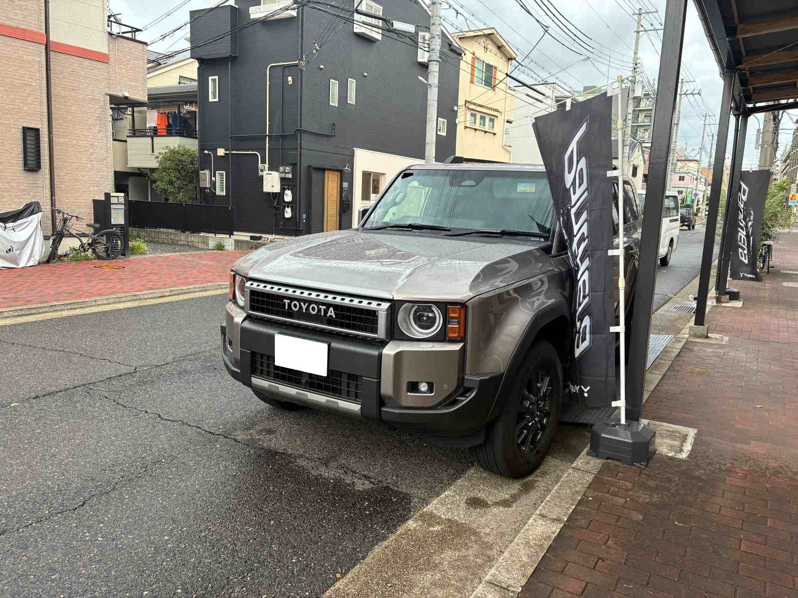 トヨタランドクルーザー250にパンテーラを取り付けさせていただきました。