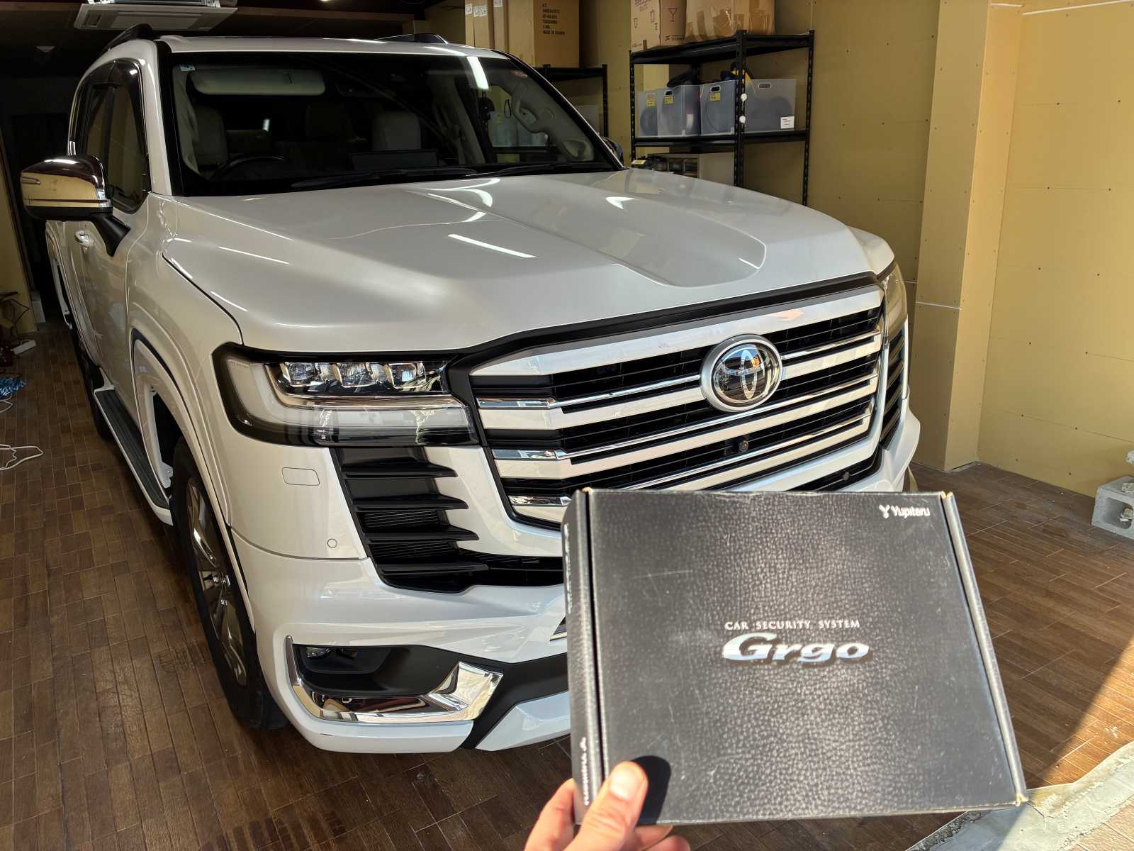 TOYOTA LAND CRUISER300 Security 取付させていただきました。