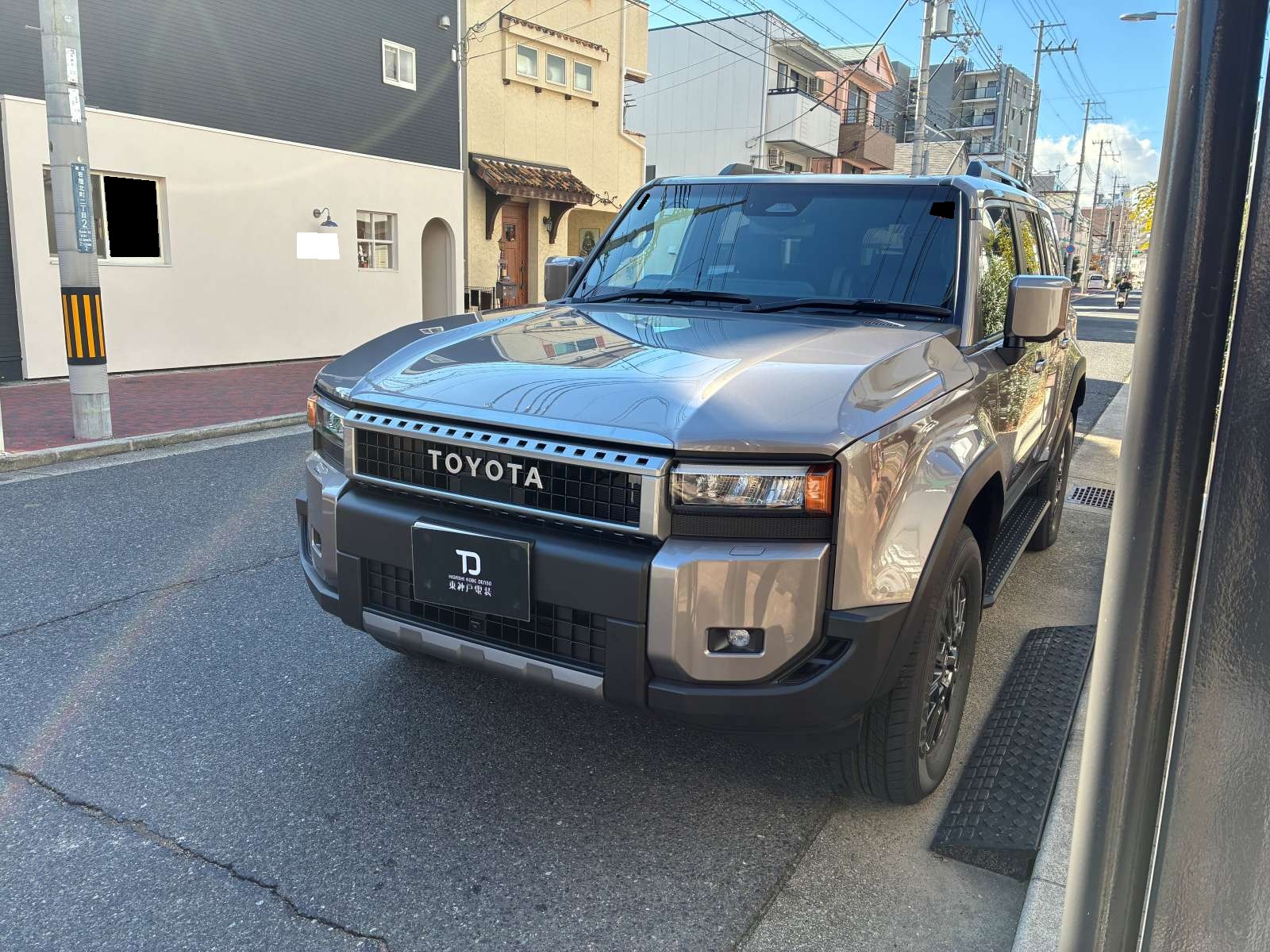 TOYOTA LANDCRUISER250 カーセキュリティ取付させていただきました。