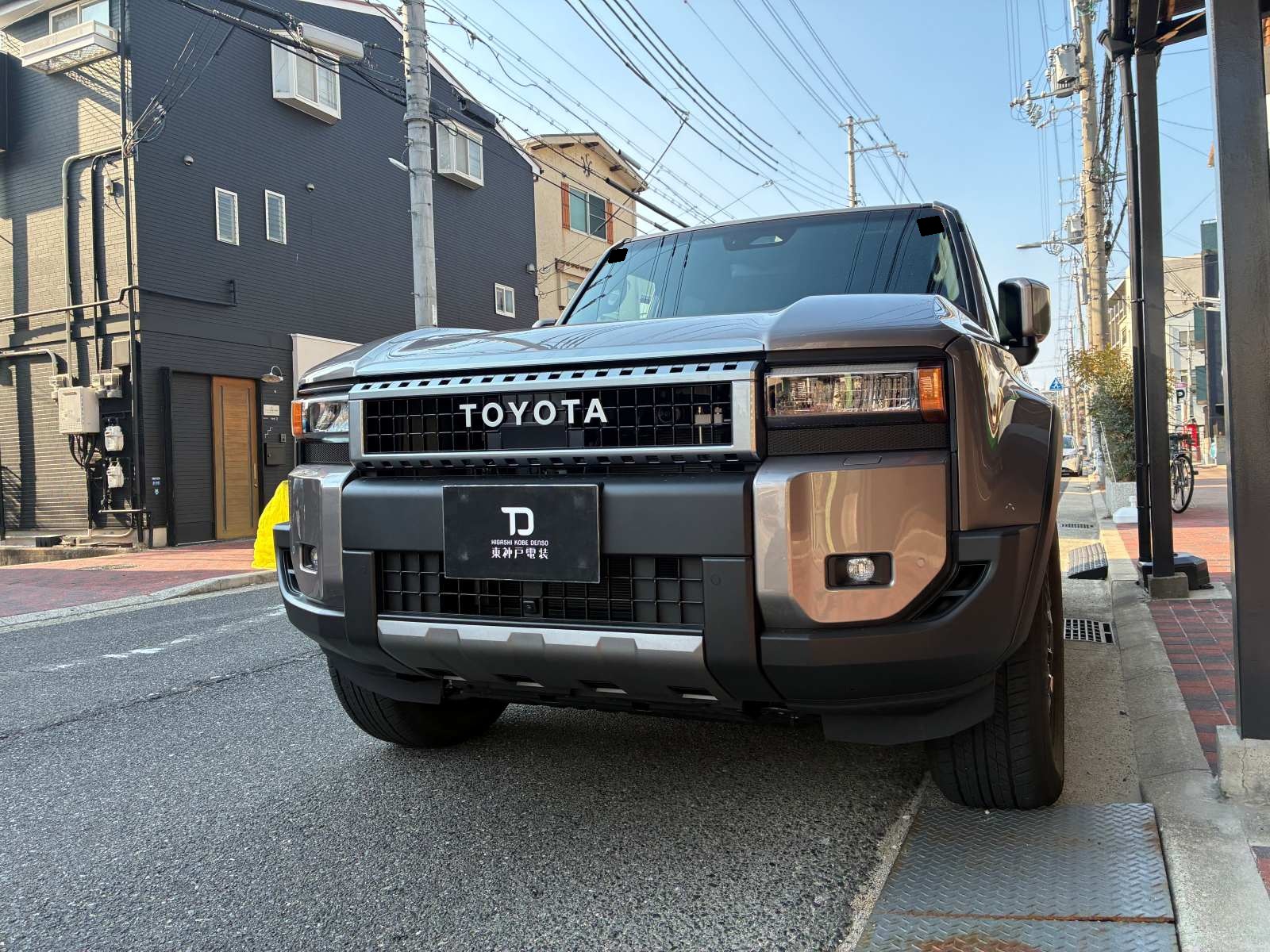TOYOTA LAND CRUISER 250 カーセキュリティ取付させていただきました。