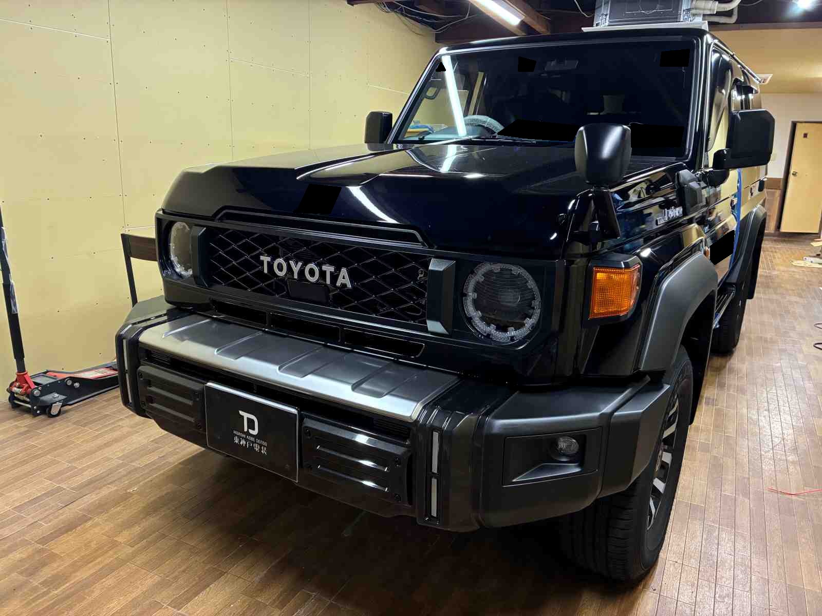 TOYOTA LAND CRUISER70 カーセキュリティ取付ご依頼いただきました。