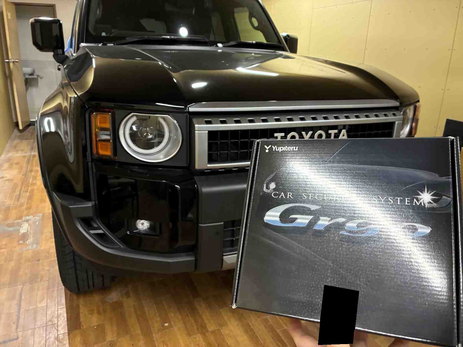 TOYOTA LAND CRUISER 250 カーセキュリティ施工ご依頼いただきました。